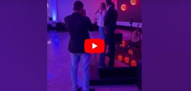 Vice governadora - Celina Leão e Presidente do BRB- Paulo Henrique na Confraternização da Asbr