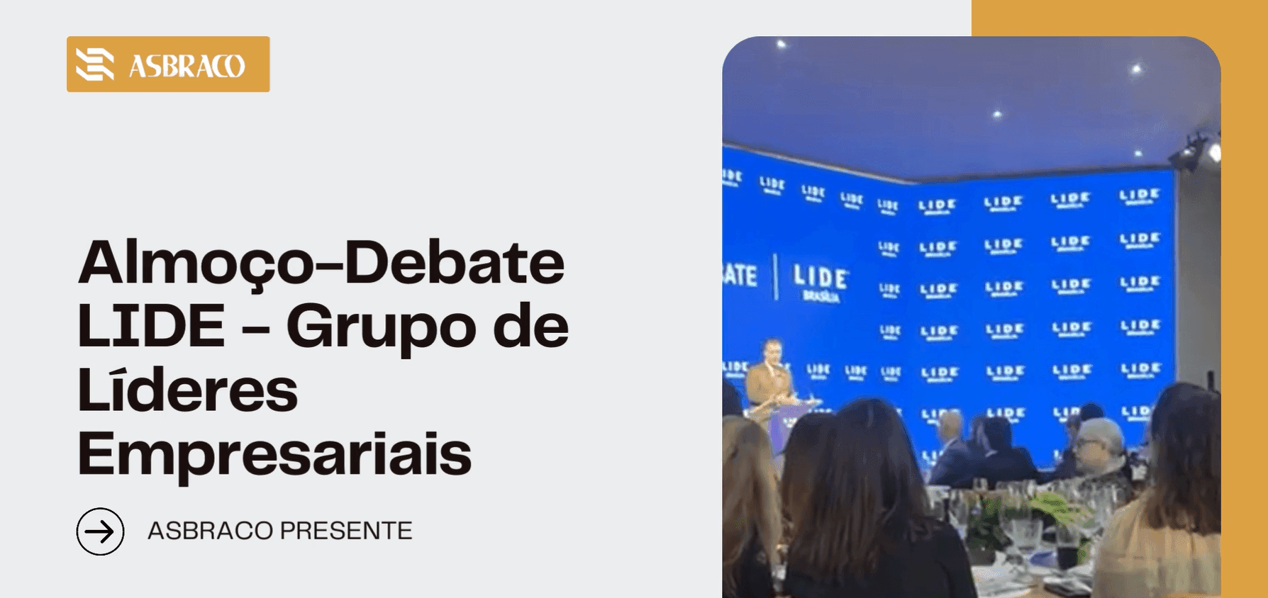 Almoço Debate Lide 29 de Maio