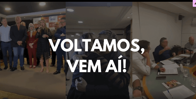 VOLTAMOS, VEM AI QUINTA DO PRESIDENTE